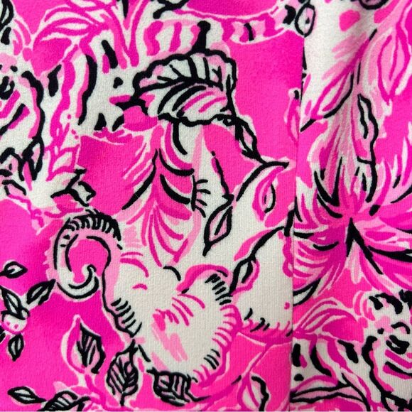 Lilly Pulitzer Serena Jacket Plumeria Pink Breast Cancer Purrposefully Pink S - Picture 12 of 14